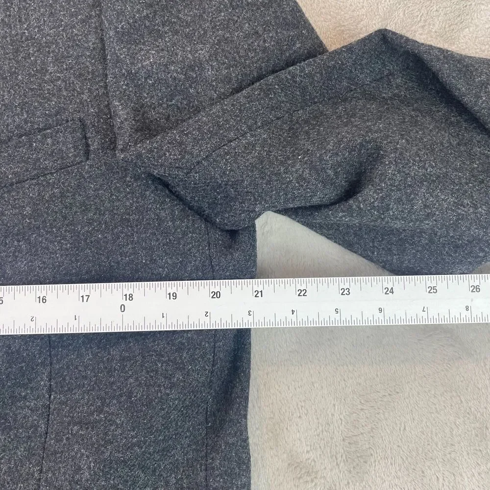 J. Crew Ludlow Sport Coat Jacket 42L‎ Gray 100% Wool Yorkshire Moon Tweed